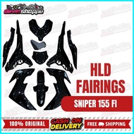 HLD FAIRINGS FOR SNIPER 155 FI BLACK