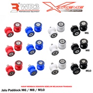 Paddock Jalu WR3 M10 Bolt 14 For N250FI ER6 Z250Fi N250R Ninja RR 150