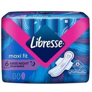 libresse maxi wing 6 pads