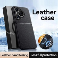 Leather Magnetic Phone Case For Huawei Pura 70 Pro Plus Ultra P70 P70Pro P70Pro+ P70Ultra 5G 2024 Sh