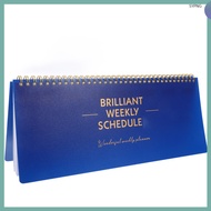 Notepad Habit Tracker Journal Horizontal Planner Blank Weekly  shaoyiping