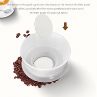 【HOT-Sale!】 Coffee Brewer Cup Detachable Espresso Coffee Filter Cup with Filter Papers Compatible fo