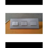 Panasonic 5-gang switch 5 gang switching white silver mws black