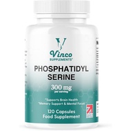 Yunke Phospholipid Choline Supplement-120 Capsules Phospholipid Choline High-Strength-300mg One Serv