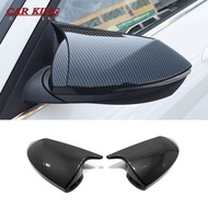 ABS Carbon Fiber For Hyundai Elantra Cn7 2020 2021 2022 Accessories Car Side Door Ox Horn Rear View