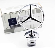 Mercedes-Benz Benz Standing Standard Hood Car Standard C180 C200 E260L E300L S300 S350 Hood Logo Car