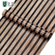 ELEGANT WOODEN PANEL WALLPAPER 8M TO 9M x 45CM