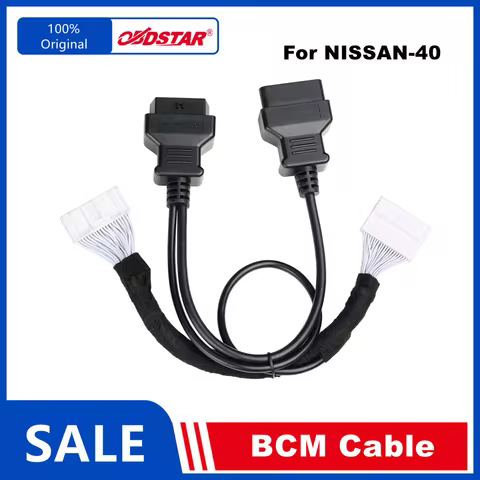 OBDSTAR for Nissan-40 BCM Cable Gateway Converter for X300 DP PLUS/ X300 PRO4/ X300 DP Key Master