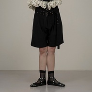 Argyle & Oxford - Belted Half Pants