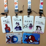 Tag, name tag + student ID face, employee name tag, ID lanyard,