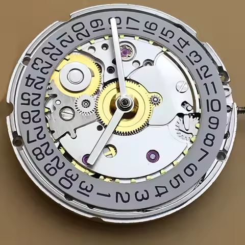 ETA 2824 2824-2 White Clone Movement 25 Jewels Single Calendar Automatic Watch Movement For ETA 2824