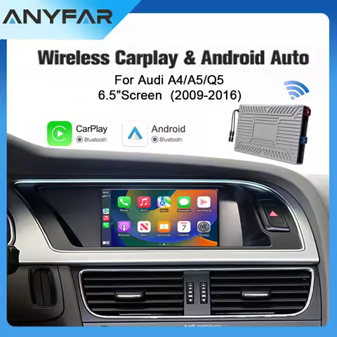 OEM Screen Upgrade Decoder Box for Audi A4, A5,Q5 2009-2016, MMI 2G with 6.5" Screen