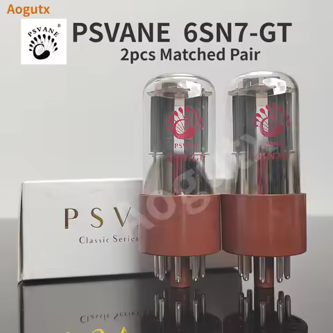 Aogutx PSVANE 6SN7-GT 6SN7GT Vacuum Tube Replaces 6SN7 6H8C 6N8P CV181 5692 HIFI Audio Valve Electro
