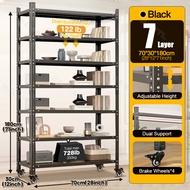 6/7 Layers Steel Rack Metal Rack Steel Shelf Rack Boltless Rack Metal Stainless Shelf