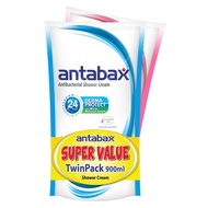 Antabax Antibacterial Shower Cream Fresh 900ml + Gentle Care 900ml (Twin Pack)