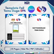 [SPA] Template Fail Temu Duga SPA | Canva | Mudah Sunting | 23 Pages | Side File |