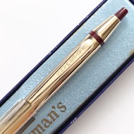 50年代金筆 Waterman's Sapphire Jewel Point Pen 22K鍍金原子筆 (SR-501) 1950s