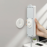 Wall Mount Power Socket Fixer for Hotel Use, Holds Up to 10kg/22lbs, Suitable for Desks, Walls, WiFi
