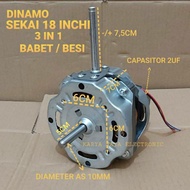 Sekai Fan Dynamo/Motor 18 Inch Short Stem