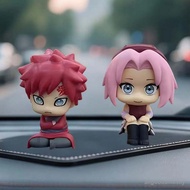 ALLGOODS Anime Naruto Figure, Look Up Series Sitting Posture Sakura Haruno Figure, Car Decoration Mo