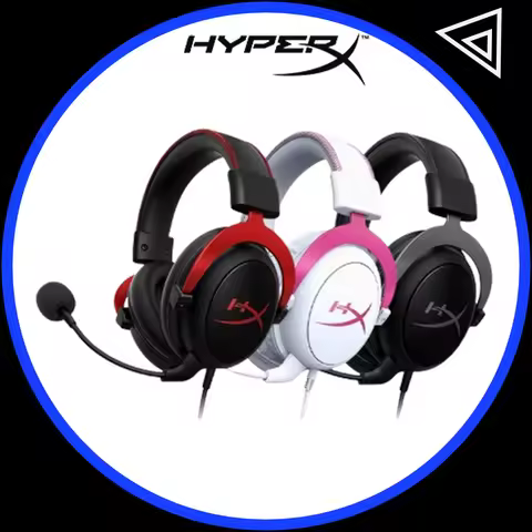HyperX Cloud 2 II Gaming Headset Hi-Fi 7.1 Surround Sound Detachable 1 Microphone With USB sound car