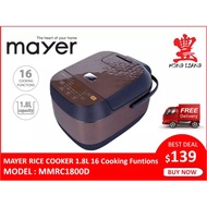 MAYER RICE COOKER 1.8L