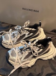 Balenciaga 3XL GRADIENT圓頭系帶 老爹鞋 銀色