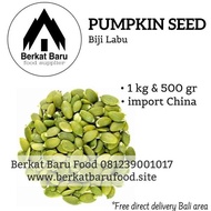 Pumpkin Seed 1kg Pumpkin Seeds Pepita/ Pulis/ Pumpkin Seed/ 1 Kg Raw Peeled Pumpkin Seed/