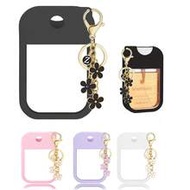 2pcs Touchland 1oz (30ml) Hand Sanitizer Spray Bottle Protective Case, 26 Flower & Letter Spray Bott