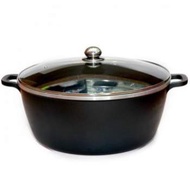 Are Ikan Periuk Rendang 40cm (Penutup Kaca) Black