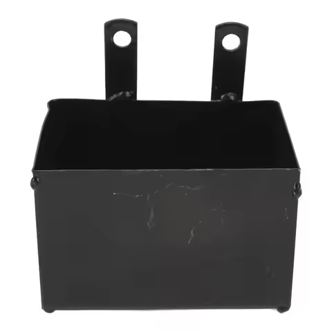 ATV Battery Carrier Case Battery Carrier Case Black Rustproof Sturdy Structure for 50cc To 125cc ATV