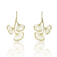 EMBRACE JEWELLERY Embrace Jewellery RAS Gingko Biloba 3 Leaf Earrings