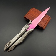 Dao bướm Valorant Fearless Contract mô hình vũ khí dao ném hợp kim đồ chơi gấp