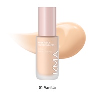 [แพค 6 ชิ้น] KMA รองพื้นคุมมัน กันน้ำกันเหงื่่อ Water Resist Liquid Foundation สูตร Oil Free  SPF 30