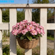 BARR1YRB Artificial Begonia Flowers, Realistic UV Protection Silk Begonia Flower, Floral Arrangement