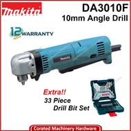 [CORATED] Makita DA3010F 10mm Angle Drill + 33-piece Screw&amp;Drill Bits Set