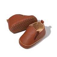 Meckior Infant Baby Girls Boys Canvas Shoes Soft Sole Toddler Slip On Newborn Crib Moccasins Casual 