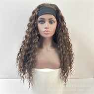Ice Silk Hair Band Curly Long Curly Hair Drawing Beauty Curly Long Hair