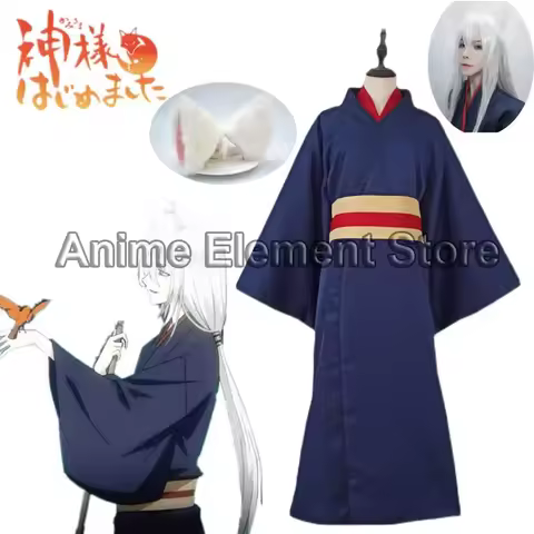 Anime Kamisama Hajimemashita / Kamisama Kiss Tomoe Costumes Kamisama Cosplay Uniforms Full Love Kimo