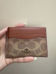 Coach card holder