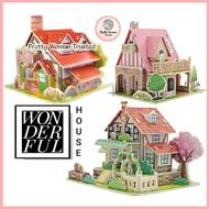 3D Foam Puzzle WONDERFUL HOUSE Series Medium Size Educational Toys for Children Anti hp Pazel DIY Ga