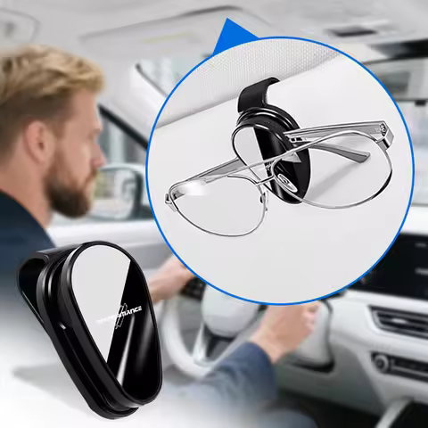 Mini Car Sun Visor Glasses Clip Ticket Card Storage Clamp Tools For BMW performance X3 X4 F30 F06 F0