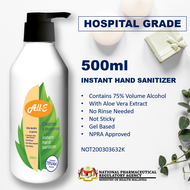 All-E Hand Sanitizer - 75% Alcohol Gel KKM/NPRA Approved!