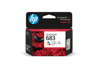 HP 683 TRI COLOUR AND BLACK INK CARTRIDGE