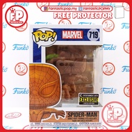 [READY STOCK] Funko POP  Marvel - Spider-Man (Wood Deco) (719)