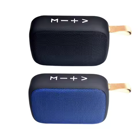 G2 Fabric Speakers Portable Mini Bluetooth-compatible Speaker Wireless Soundbar Outdoor Hifi Subwoof
