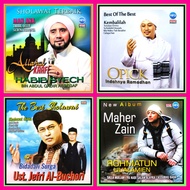 Kaset MP3 Audio Musik Lagu Sholawat Islami HABIB SYECH - OPICK - MAHERZAIN - UST. JEPRI UJE Album Pi