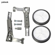 yuksok Cycle Balance Wheels Universal Cycle Assist Wheels Stable Support Training Wheel Mounting Scr