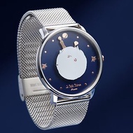 法國官方授權 Le Petit Prince 小王子 B612 星球腕錶 - 藍