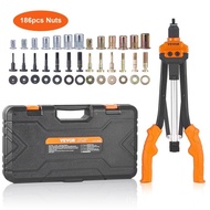 VEVOR Rivet Nut Tool, Various specifications, 16 inch Rivnut Tool Kit with 13PCS Metric and SAE Mand